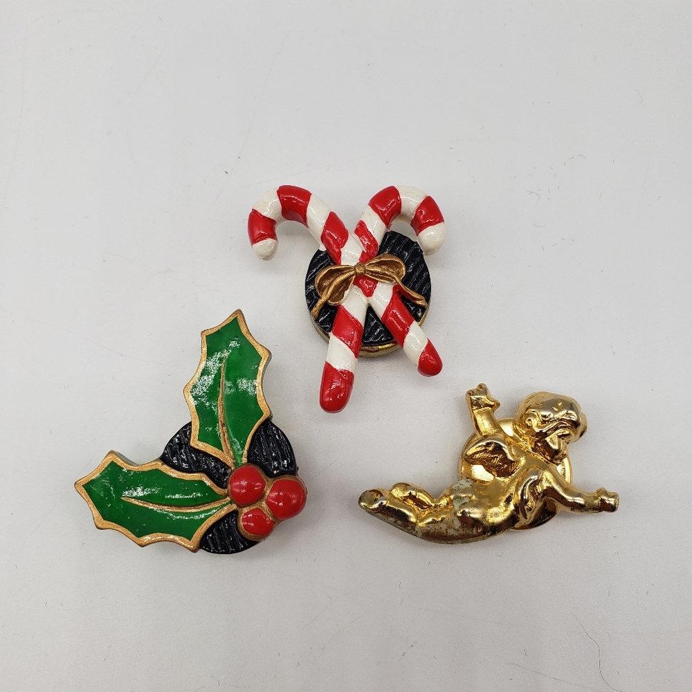 Vintage Quacker Factory Christmas Button Covers